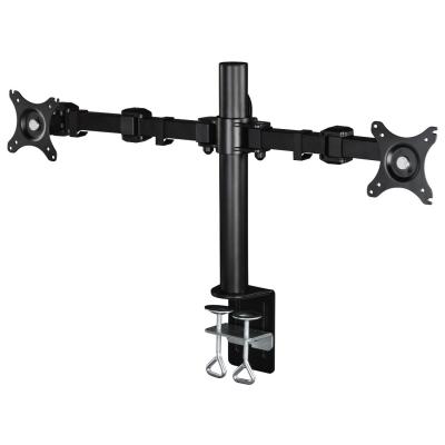 Hama FULLMOTION Monitor Arm for 2 screens 66 cm (28") 2 Arms Each Black